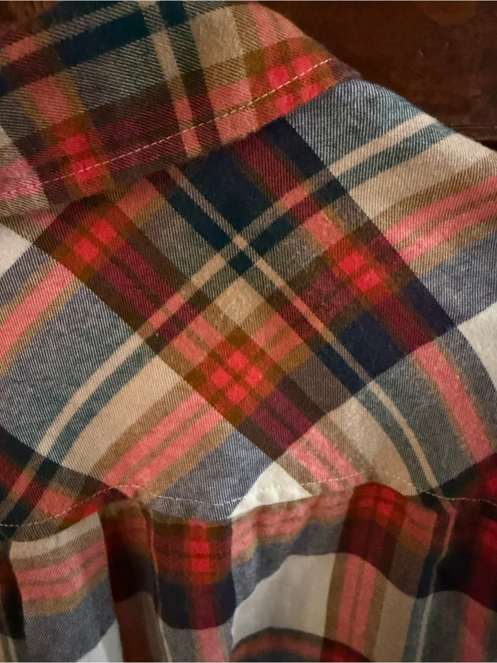 J. Crew classic plaid